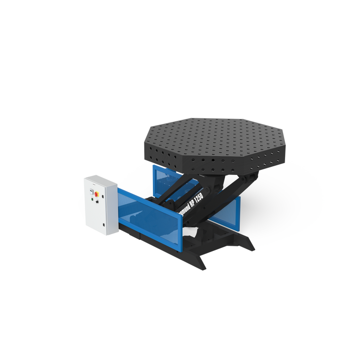 Siegmund Roto-Positioner RP 1250 (without table top) incl. rotatable ground connection