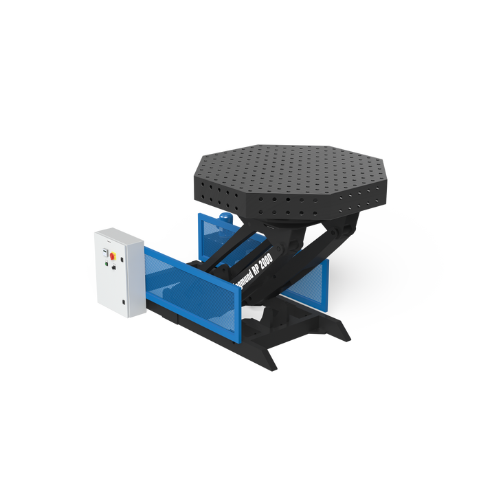 Siegmund Roto-Positioner RP 2000 (without table top) incl. rotatable ground connection