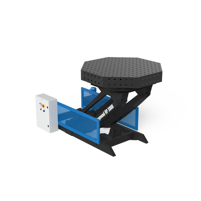 Siegmund Roto-Positioner RP 3000 (without table top) incl. rotatable ground connection