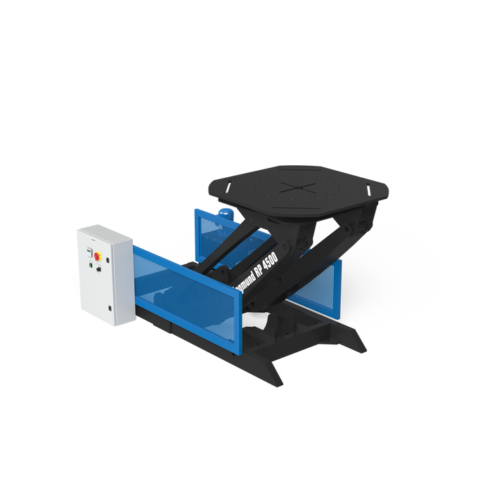 Siegmund Roto-Positioner RP 4500 (without table top) incl. rotatable ground connection