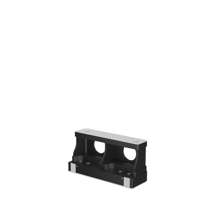 Leg with inserted roller 200 for Square U-shape 400x200