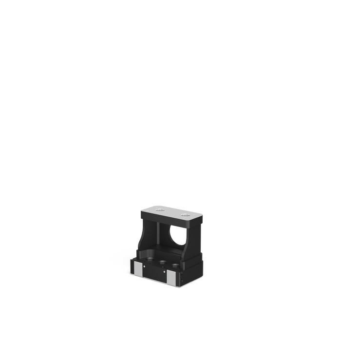 Leg with inserted roller 200 for Square U-shape 200x200