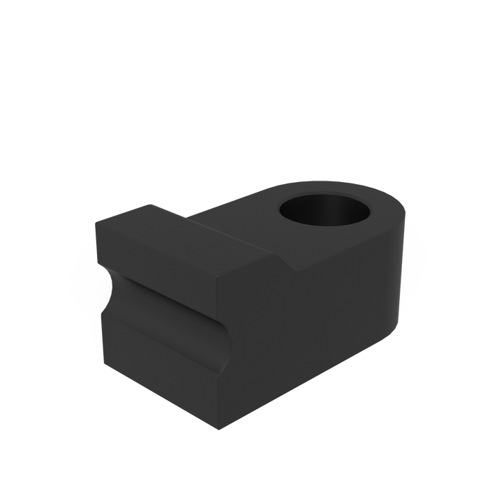 Counter block for Ø 21,4 POM-C