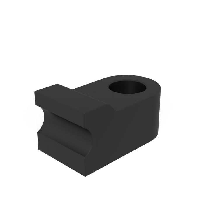 Counter block for Ø 26,9 POM-C