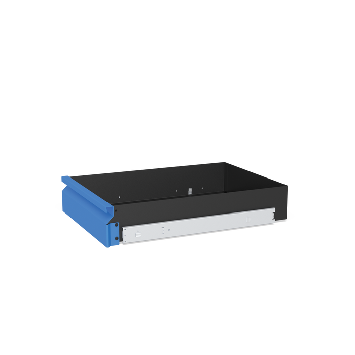 Drawer with clip rail, 120 mm