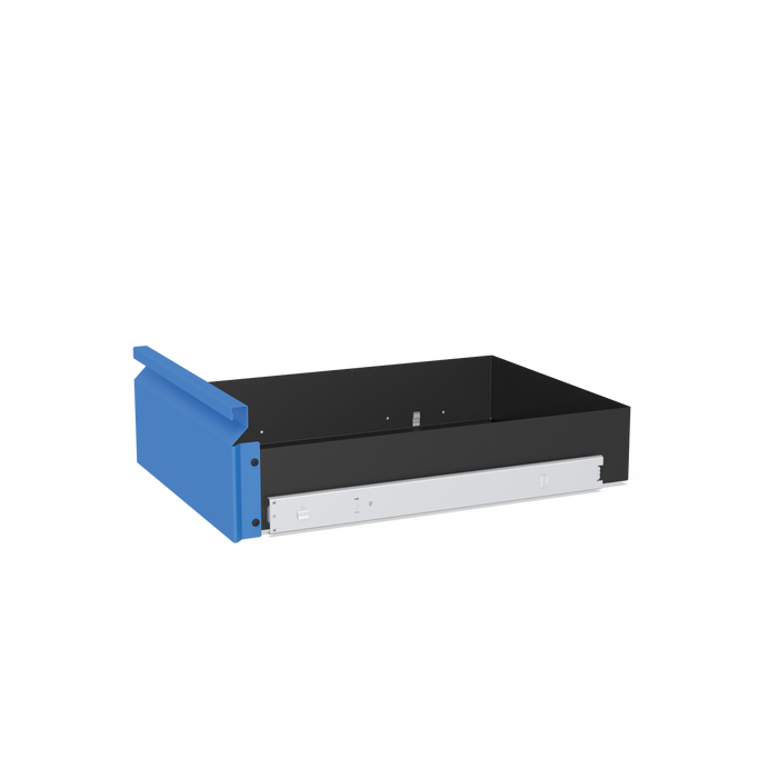 Drawer with clip rail, 180 mm