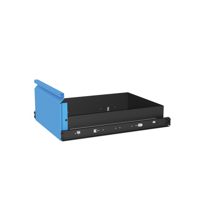 Drawer with clip rail and mounting 240 mm for Workstation 0806 / 1208