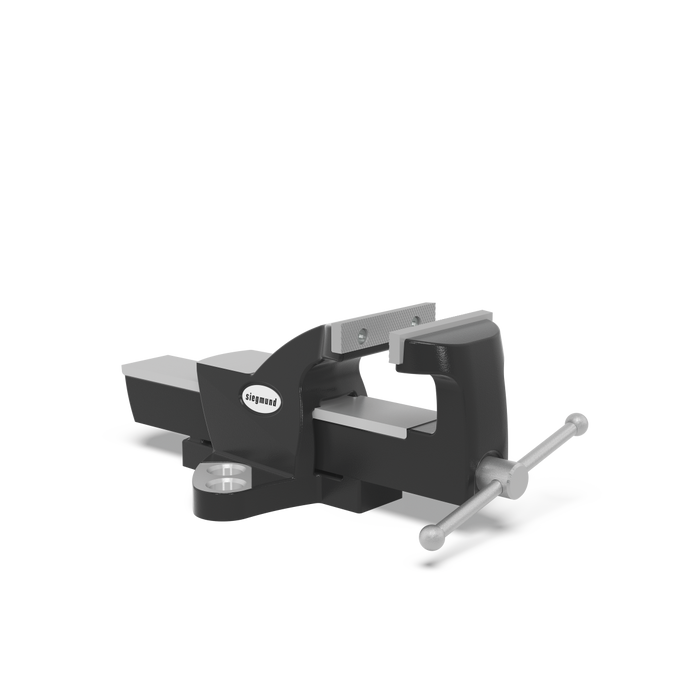 Siegmund bench vice 125 with 28 mm boreholes