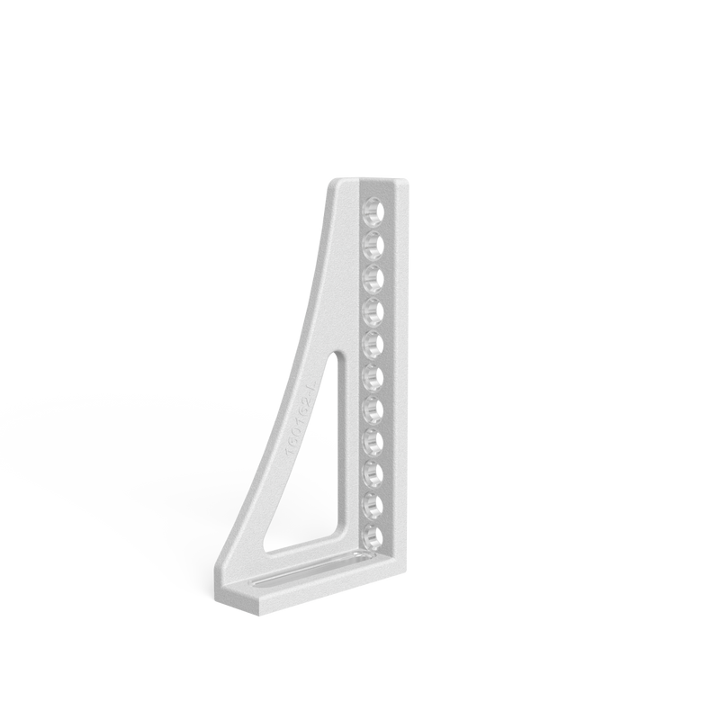 Stop and Clamping Square 300 G Aluminum