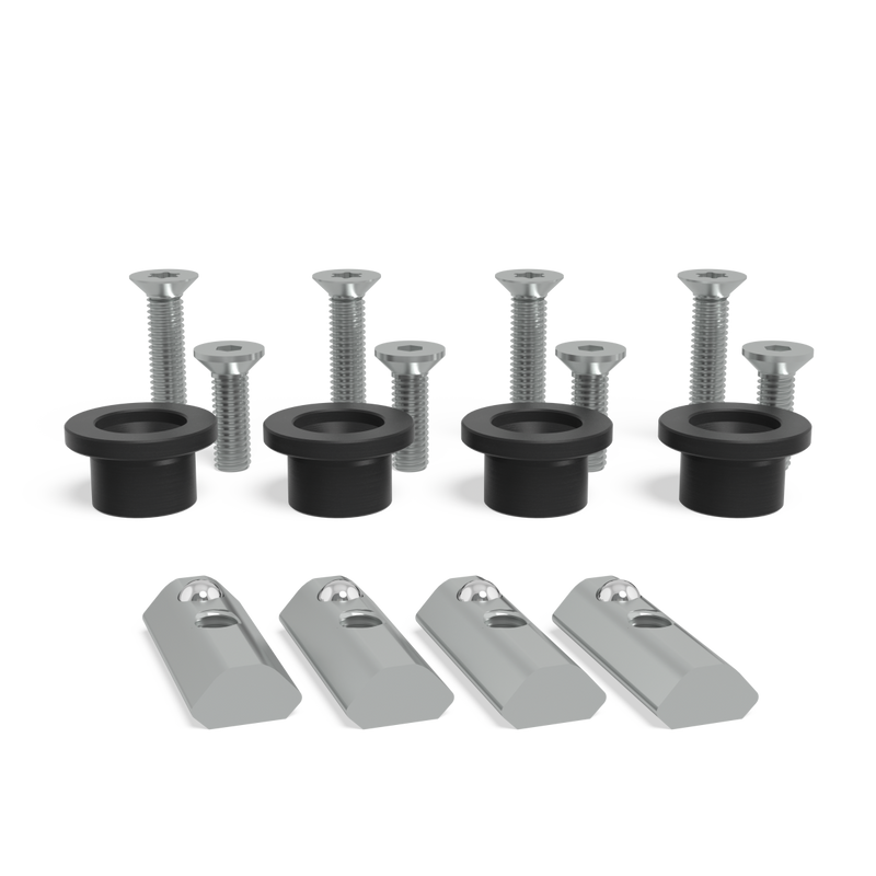Set Sliding Block insertable + Clamp Bushing