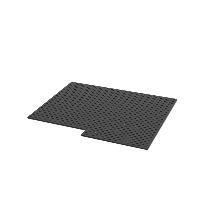 Perforated plate X8.7 1150x1000x12 Diagonal grid Plasma nitrided