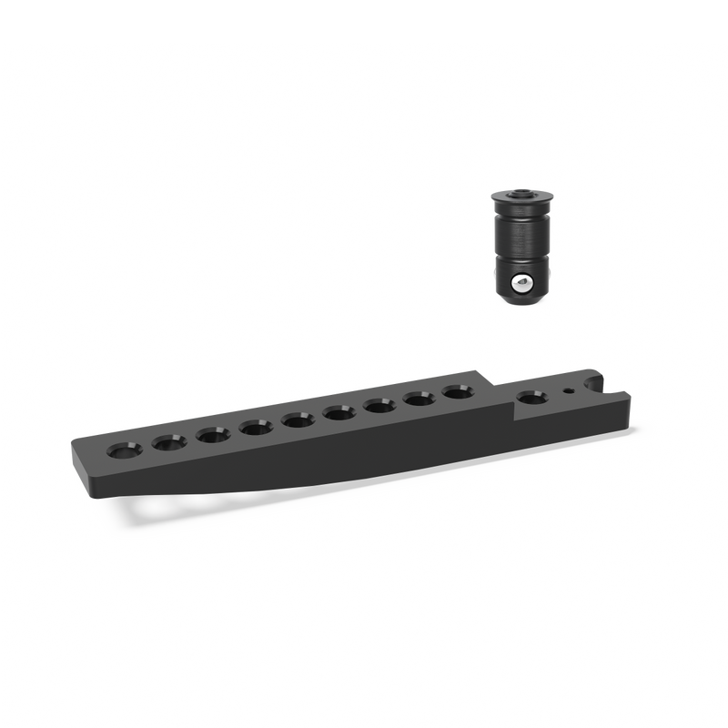 Set Extension for perforated plates 1 row of holes