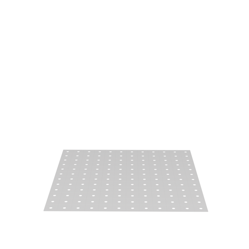 Perforated Aluminum Plate for Table 220015