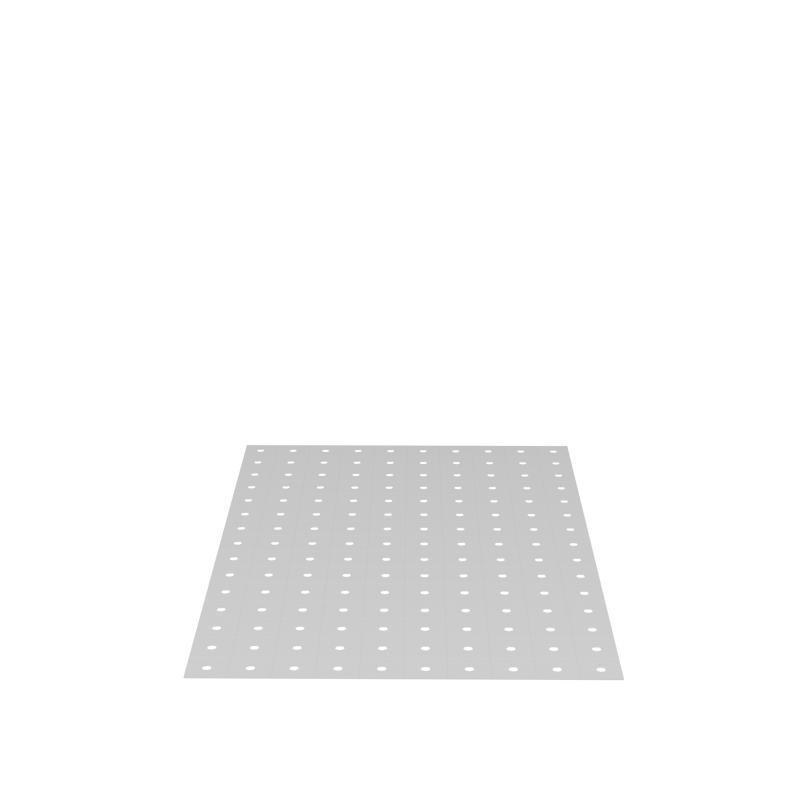 Perforated Aluminum Plate for Table 220035
