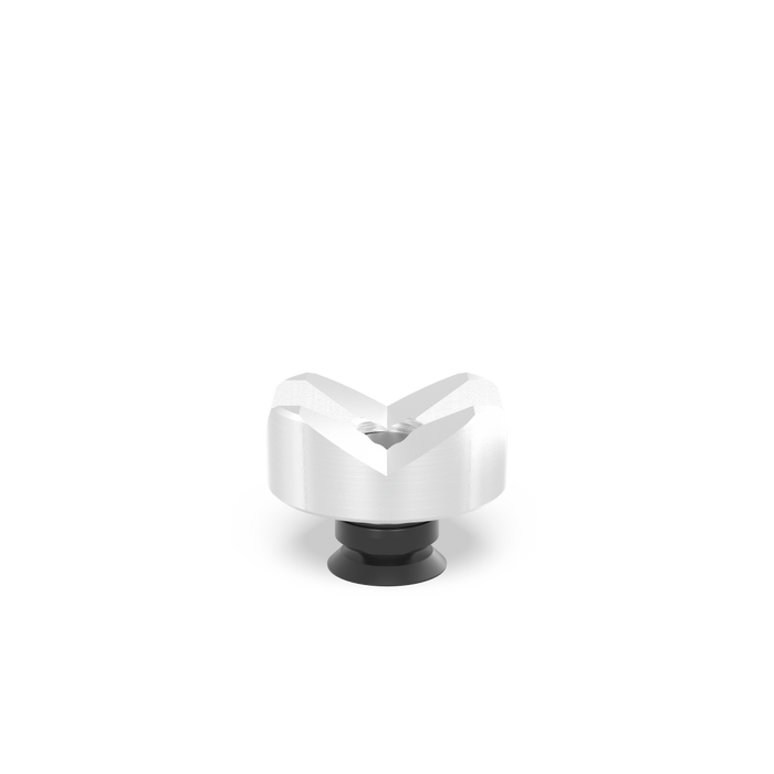 Vario Prism Ø 50 90° / 120° with screwed-in collar Aluminum