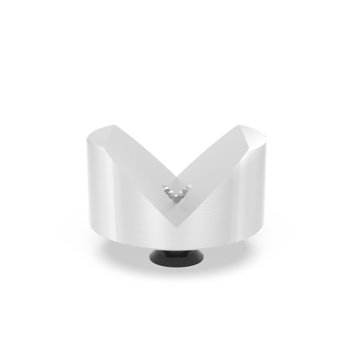 Prism Ø 80 90° with screwed-in collar Aluminum