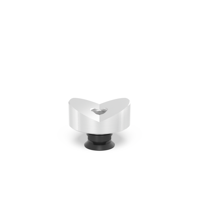 Prism Ø 50 135° with screwed-in collar Aluminum