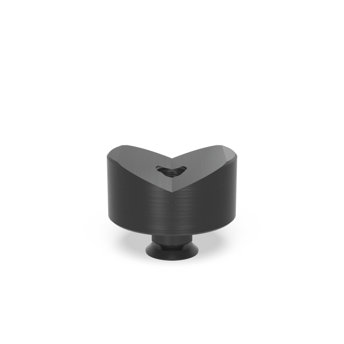 Prism Ø 60 135° with screwed-in collar burnished