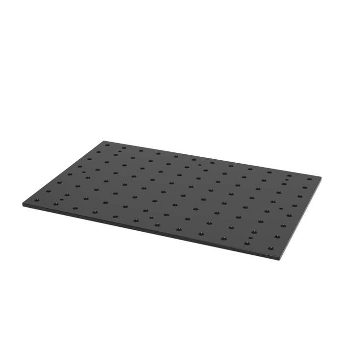 Perforated plate S355J2+N 1200x800x18 Plasma nitrided