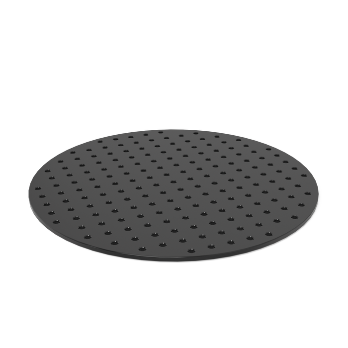 Perforated plate S355J2+N Ø 1100 Plasma nitrided Diagonal grid