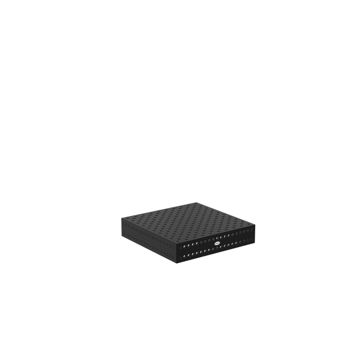 Welding Table Professional 750 1000x1000x200 Plasma nitrided - with diagonal grid Leg standard equipment 650