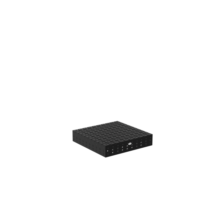 T-Slot Table 1000x1000x200 Plasma nitrided with cross slots Leg standard equipment 650
