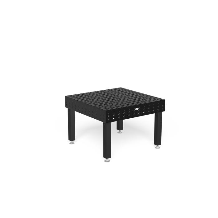 T-Slot Table 1200x1200x200 Plasma nitrided with cross slots Leg standard equipment 650