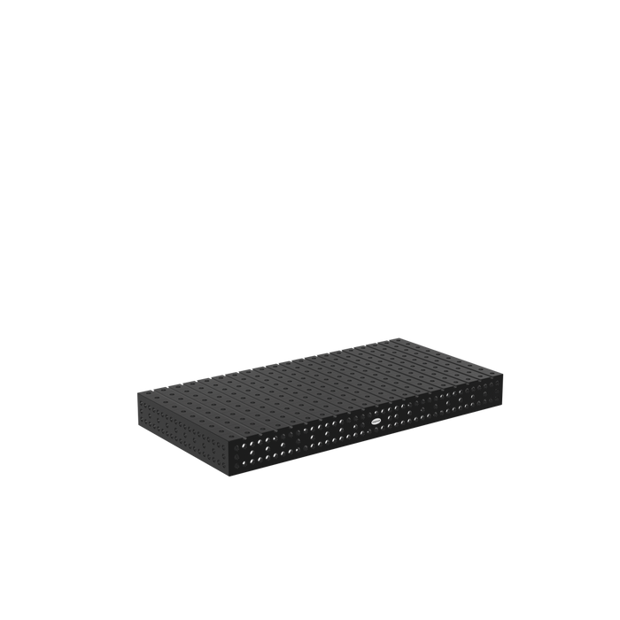 Hexagon Slot Table 2000x1000x200 Plasma nitrided with transverse slots Leg standard equipment 650