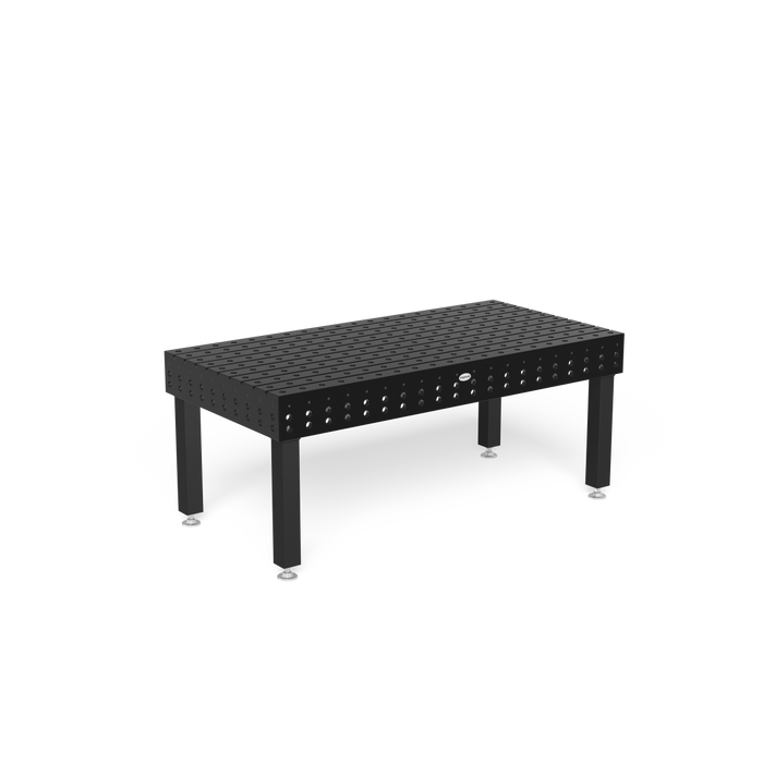 T-Slot Table 2000x1000x200 Plasma nitrided with lengthways slots Leg standard equipment 650