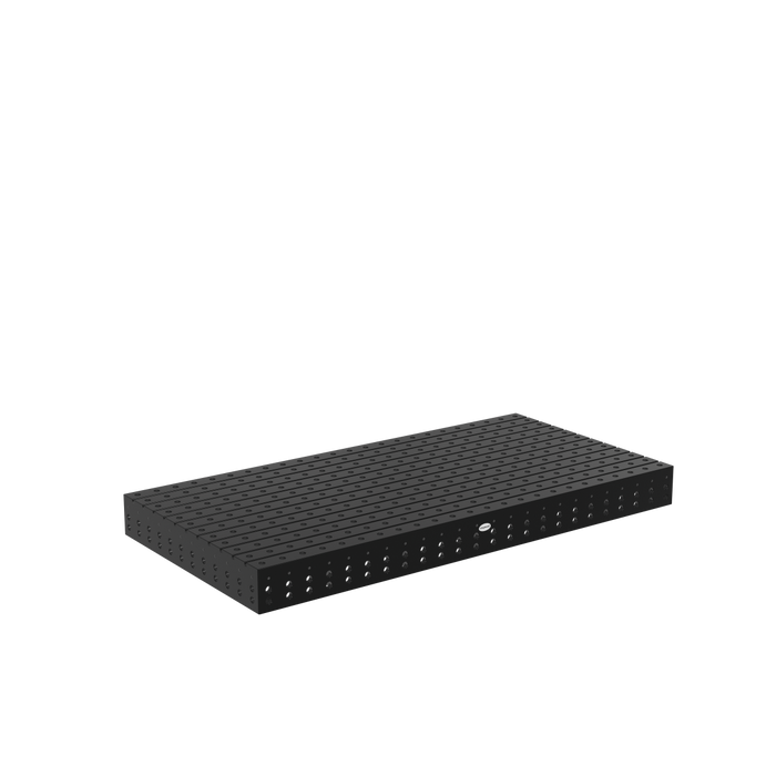 T-Slot Table 2400x1200x200 Plasma nitrided with lengthways slots Leg standard equipment 650