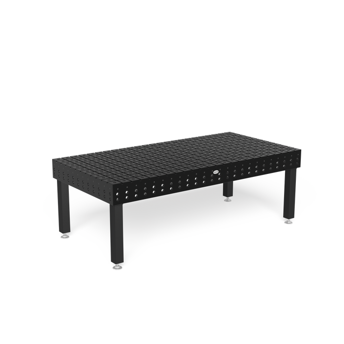 T-Slot Table 2400x1200x200 Plasma nitrided with cross slots Leg standard equipment 650
