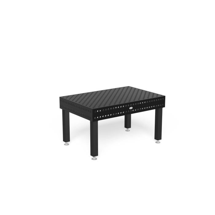 Welding Table Professional 750 1500x1000x200 Plasma nitrided - with diagonal grid Leg standard equipment 650