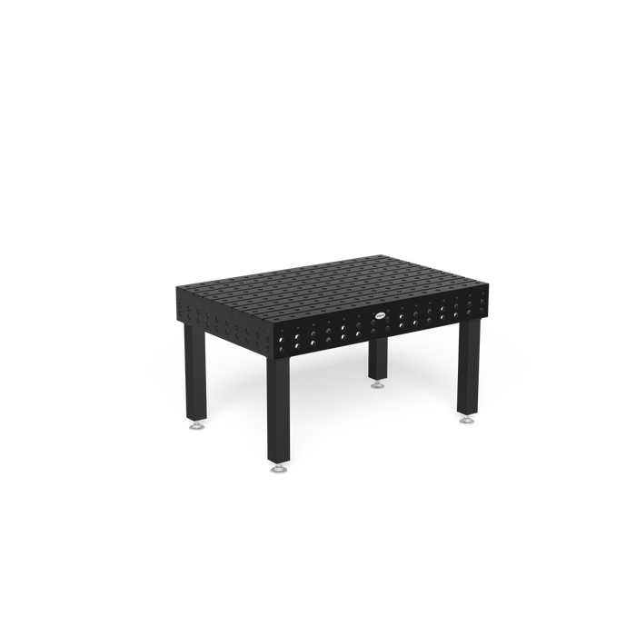 T-Slot Table 1500x1000x200 Plasma nitrided with lengthways slots Leg standard equipment 650