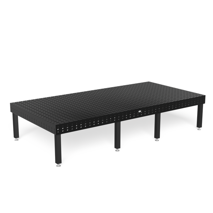 T-Slot Table 4000x2000x200 Plasma nitrided with cross slots Leg standard equipment 650