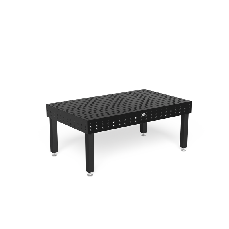 T-Slot Table 2000x1200x200 Plasma nitrided with lengthways slots Leg standard equipment 650