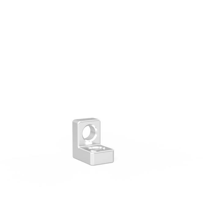 Stop and Clamping Square 75 L Chromed