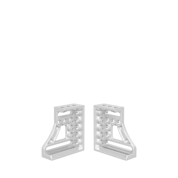 Set Stop and Clamping Square 300 GK Aluminum-Titanium