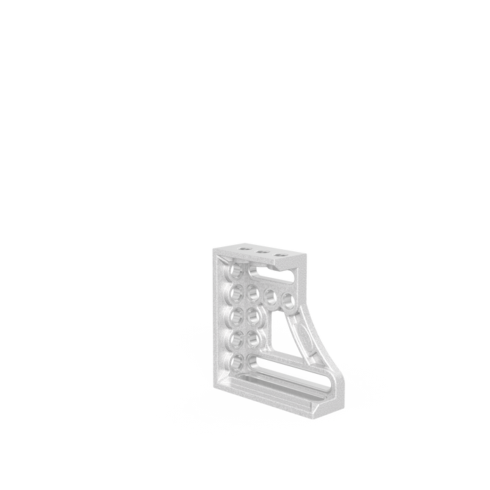 Stop and Clamping Square 300 GK right Aluminum-Titanium