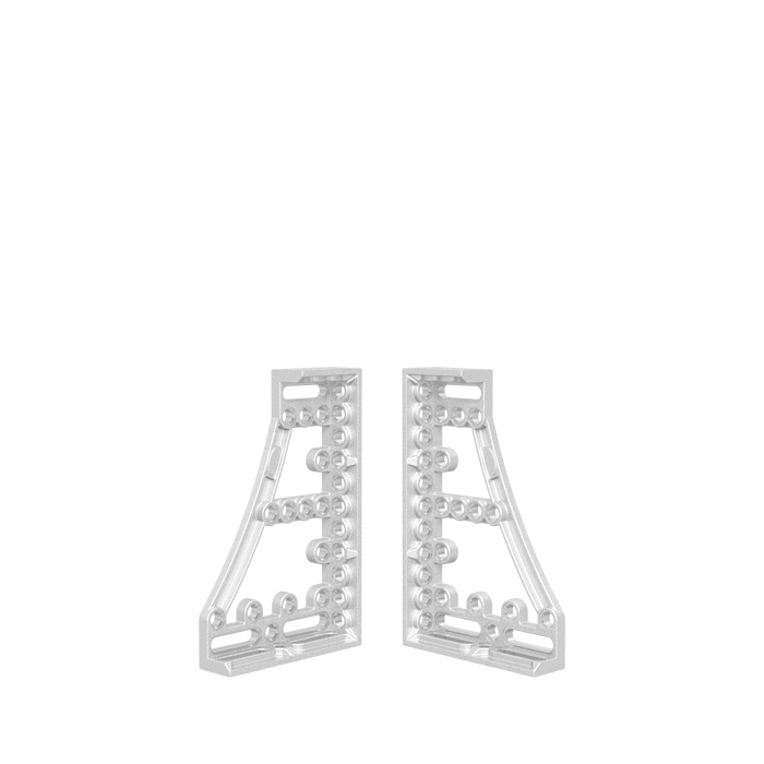 Set Stop and Clamping Square 600 GK Aluminum-Titanium