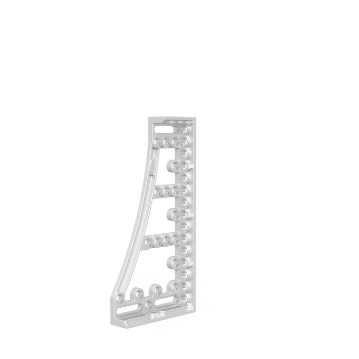 Stop and Clamping Square 800 GK left Aluminum-Titanium