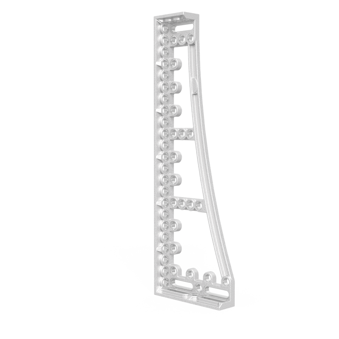 Stop and Clamping Square 1200 GK right Aluminum-Titanium