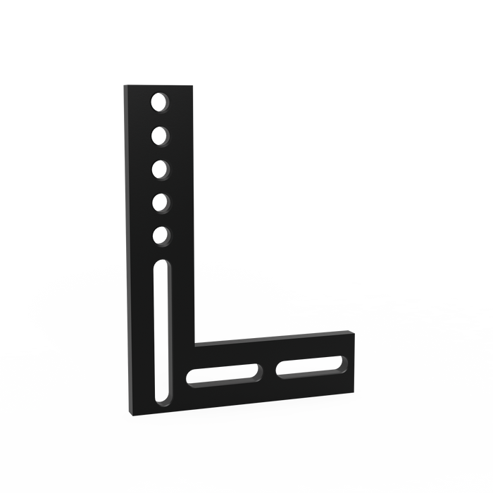 Flat Square 500 large burnished