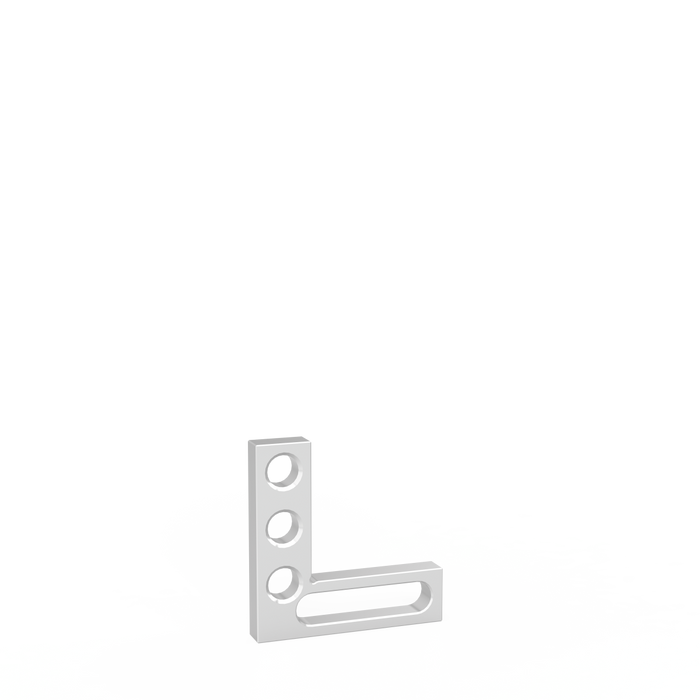 Flat Square 175 small Chromed