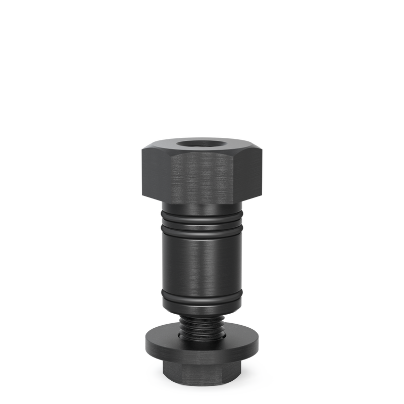 Connecting Bolt hexagonal double burnished