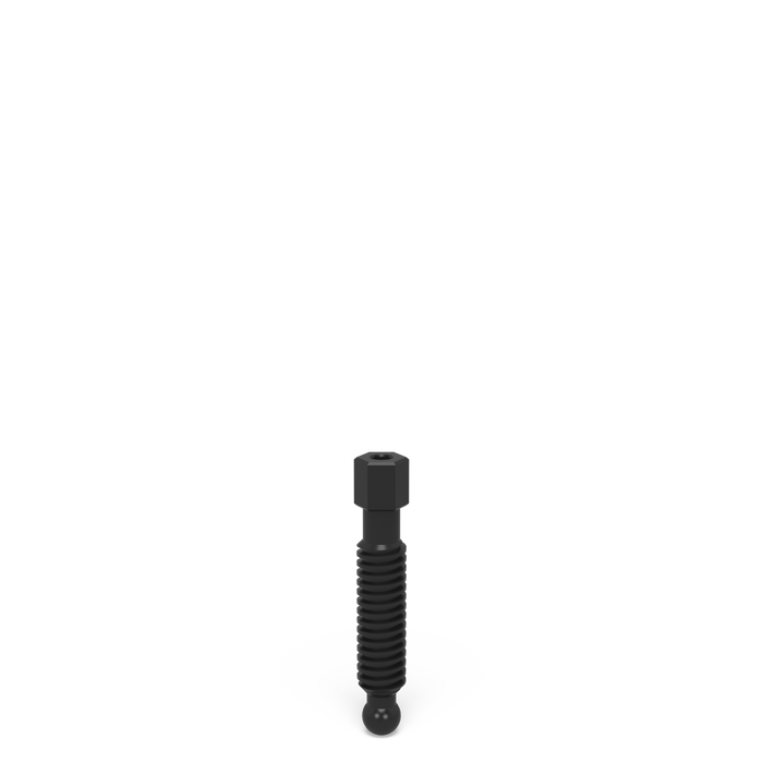 Threaded Arbor with hexagon 83