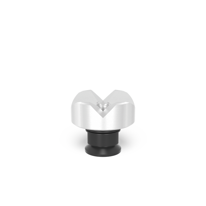 Vario Prism Ø 50 90° / 120° with screwed-in collar Aluminum