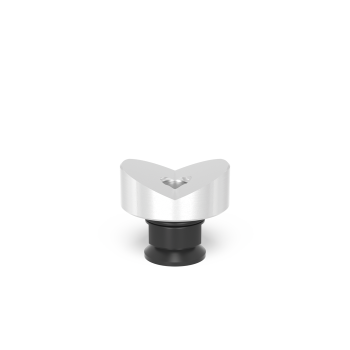 Prism Ø 50 135° with screwed-in collar Aluminum