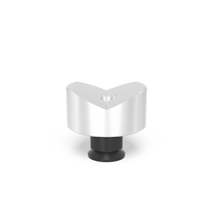 Prism Ø 60 135° with screwed-in collar Aluminum