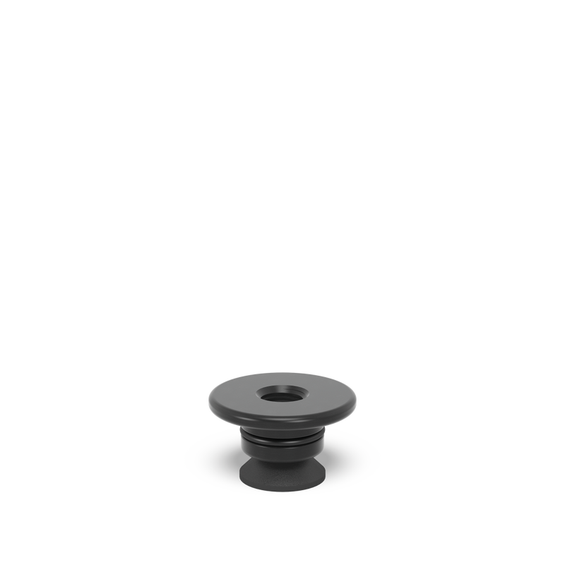 Adapter Blank without Hole Pattern Ø 50 / 5 burnished