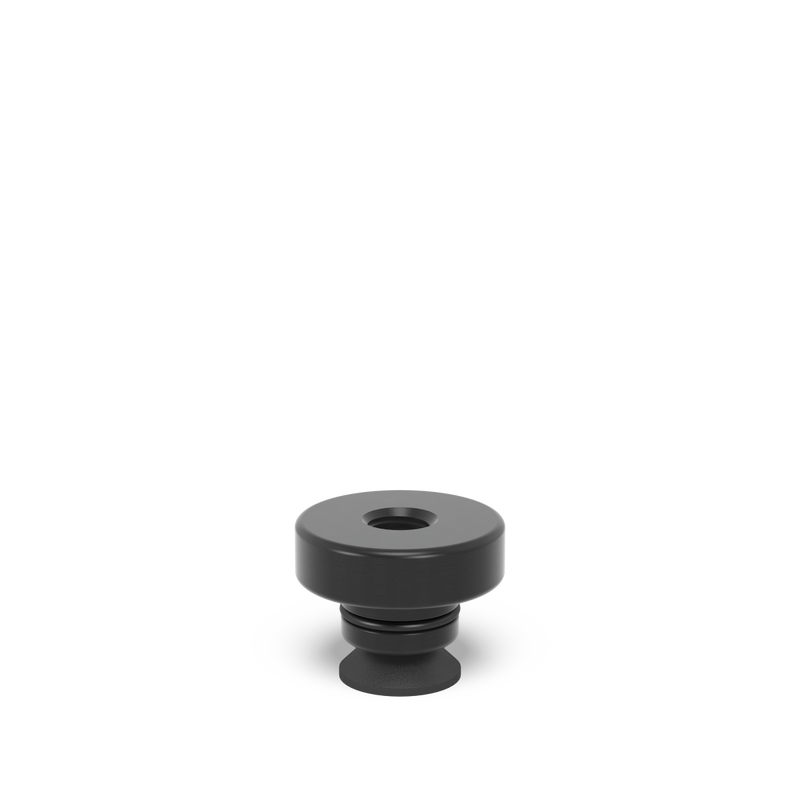 Adapter Blank without Hole Pattern Ø 50 / 15 burnished